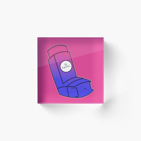 Item preview, Bi Panic! - The queer inhalers series designed and sold by Chiara Filincieri.