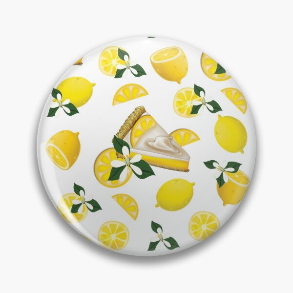 Item preview, Lemon Ice Box Meringue Pie  designed and sold by HHeartsDesigns.