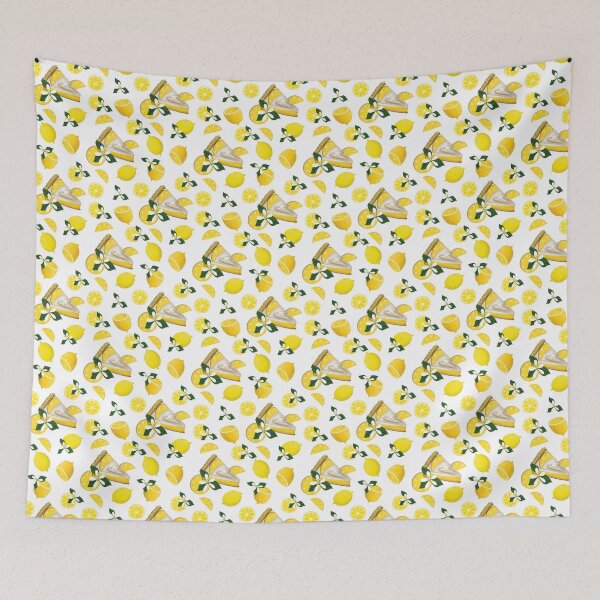 Item preview, Lemon Ice Box Meringue Pie  designed and sold by HHeartsDesigns.