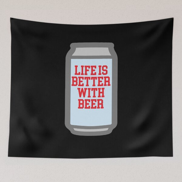 Item preview, Life is better with beer in a can designed and sold by Craftaholic.