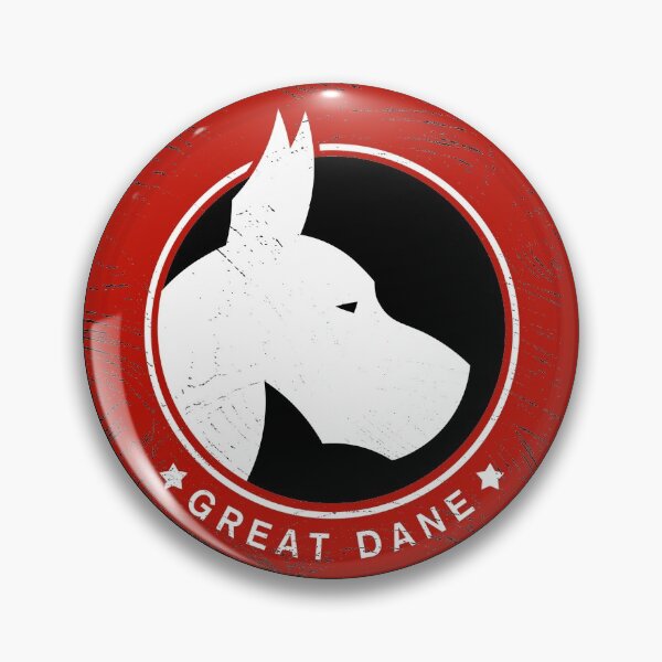Artikelvorschau, Stilisiertes Profil der Deutschen Dogge für Hundeliebhaber entworfen und verkauft von martodesign.