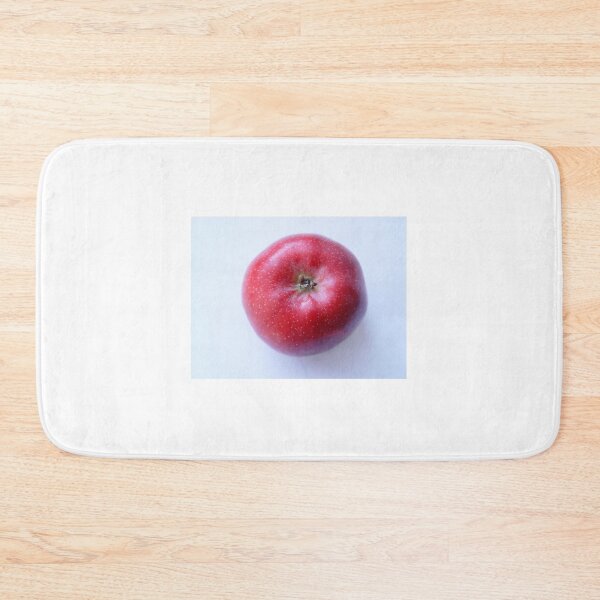 Item preview, big red apple on white background designed and sold by Olga Kydryavskaya.