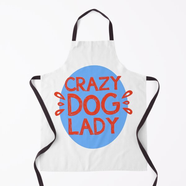 Item preview, Crazy Dog Lady - Red and Blue designed and sold by Douglas Walker.