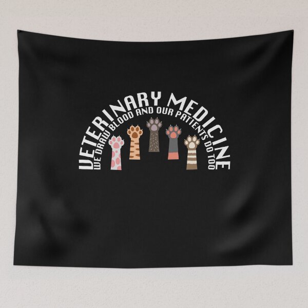 Item preview, Veterinary Medicine We Draw Blood And Our Patients Do Too designed and sold by momob47112.