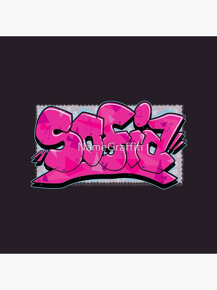 Sofia Graffiti Name Pin for Sale by NameGraffiti