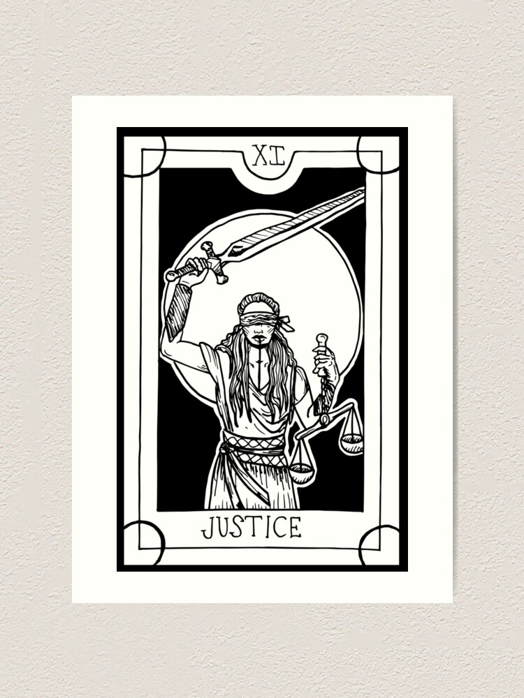 Justice Tarot Card Meaning: Love, Health, Money & More