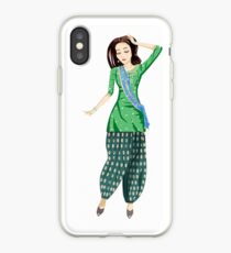 Dancing Bollywood Indian Girl iPhone Case