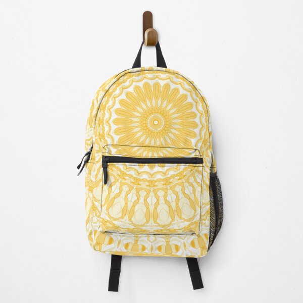 Item preview, Orange and Yellow Mandala designed and sold by Kelly Dietrich Mandala & Fractal Art.