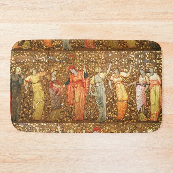 Item preview, EIGHT WOMEN GATHERING APPLES Art Nouveau Frieze designed and sold by BulganLumini.