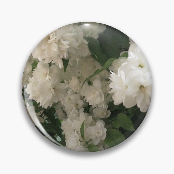 Item preview, white jasmine flowers close up designed and sold by Olga Kydryavskaya.