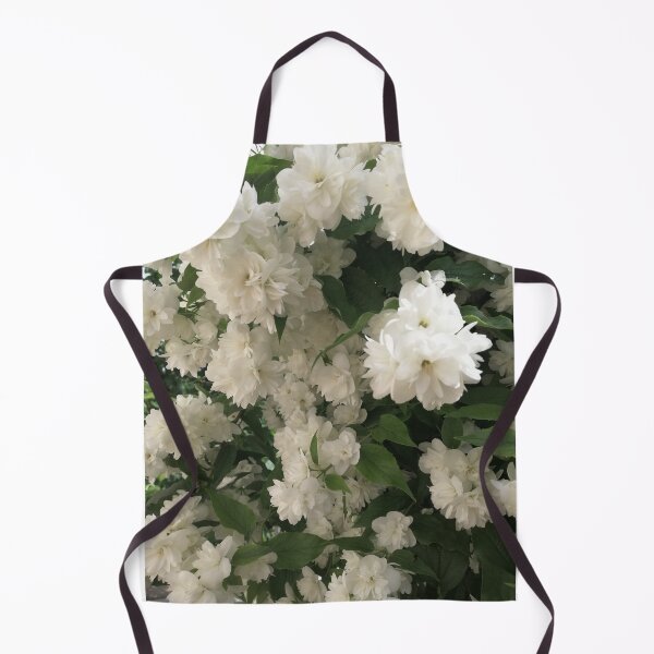 Item preview, white jasmine flowers close up designed and sold by Olga Kydryavskaya.