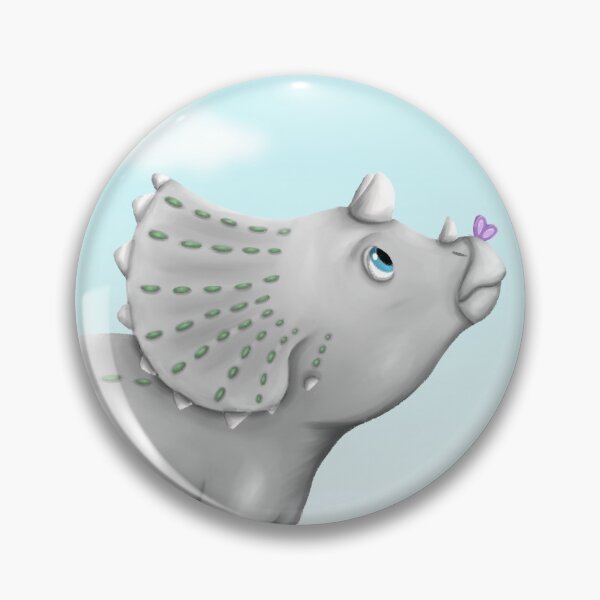 Item preview, Baby Triceratops designed and sold by NekoAyame.