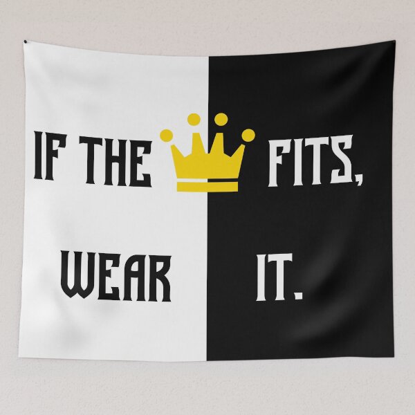 Item preview, Ranboo Minecraft - If the crown fits 2 designed and sold by 2Girls1Shirt.