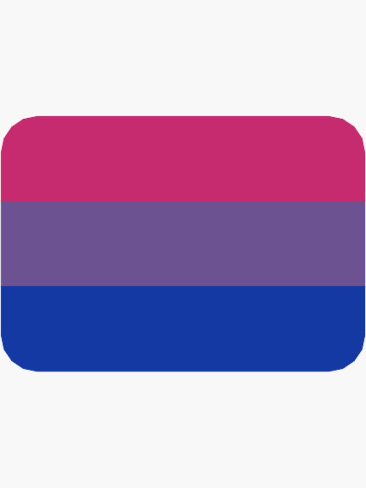 Bisexuality Pride Flag Sticker By Joyforu Redbubble 8887