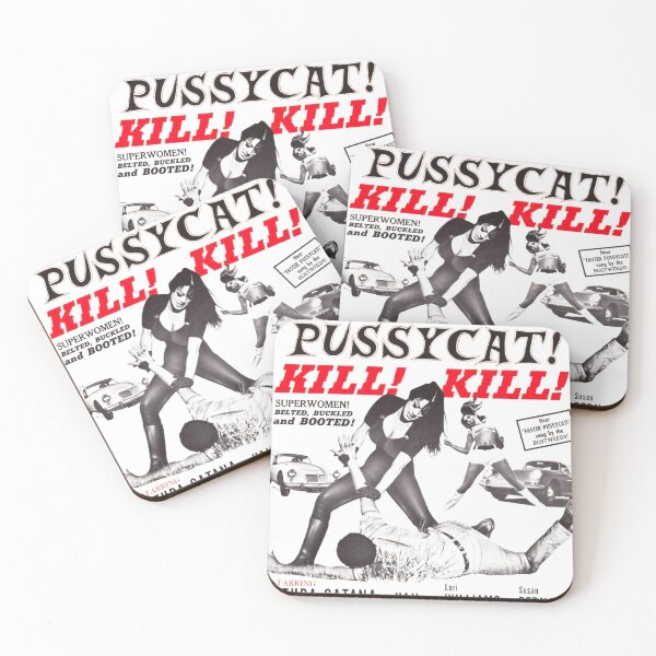 Item preview, FASTER PUSSYCAT KILL KILL designed and sold by DrinksMcGee.