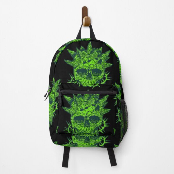 Item preview, skull green unique designed and sold by artomazo.