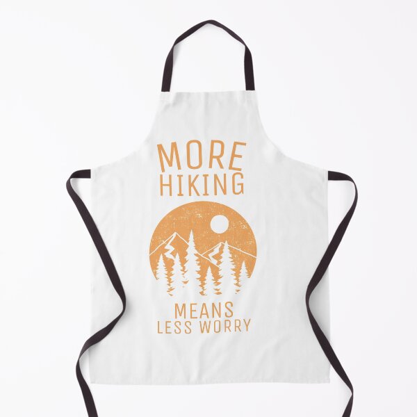 Item preview, More Hiking Means Less Worry designed and sold by Poly-Sci-Store.