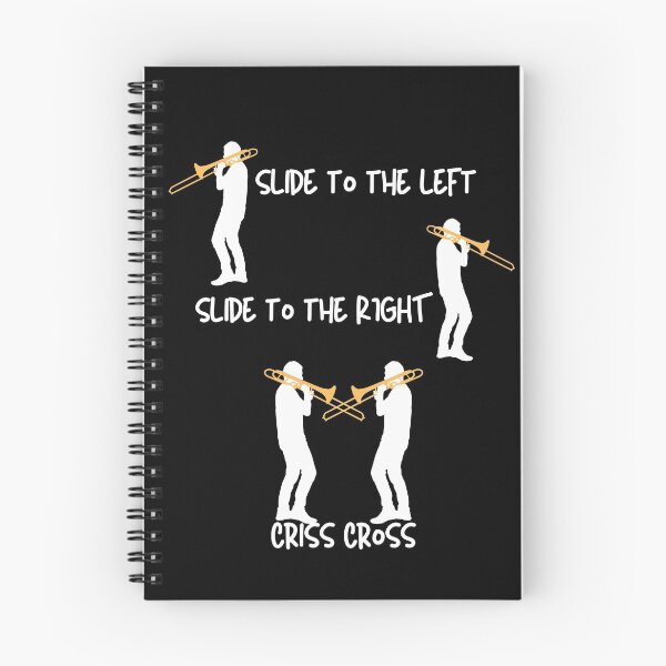 Item preview, Trombone Slide to the Left, Slide to the Right designed and sold by BlakefourDesign.