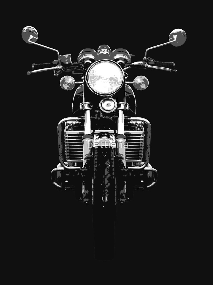 Suzuki GT750 Front view by bettiena
