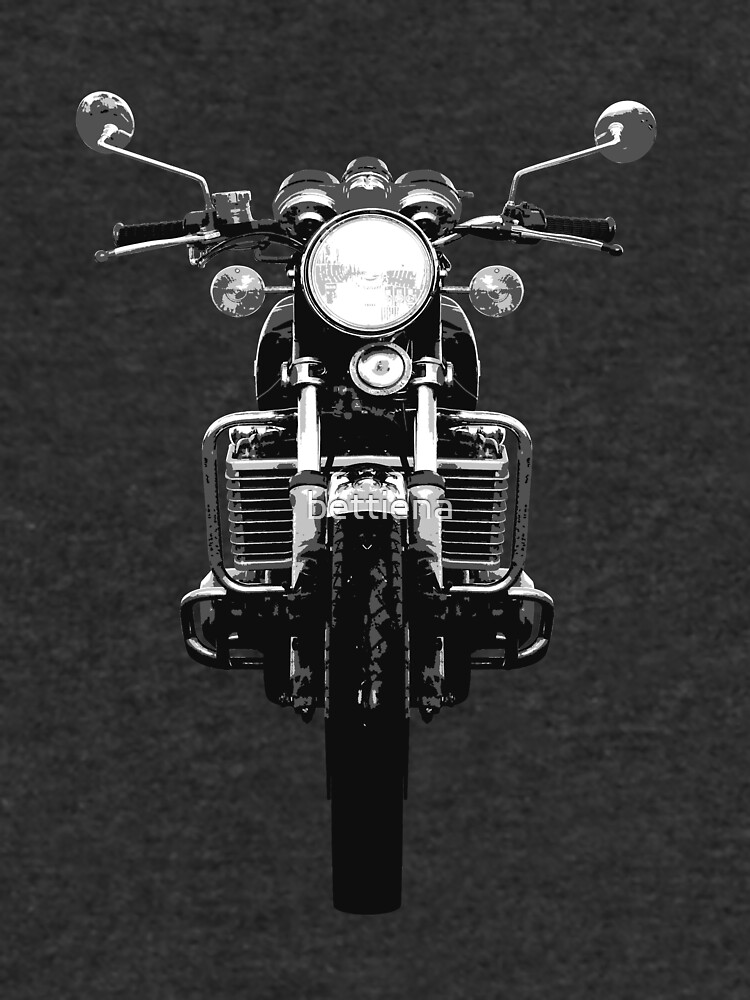 Suzuki GT750 Front view by bettiena
