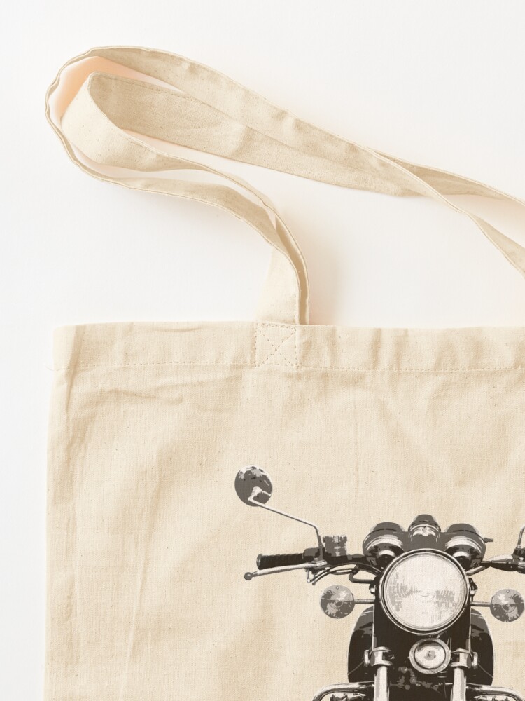 Alternate view of Suzuki GT750 Front view Tote Bag