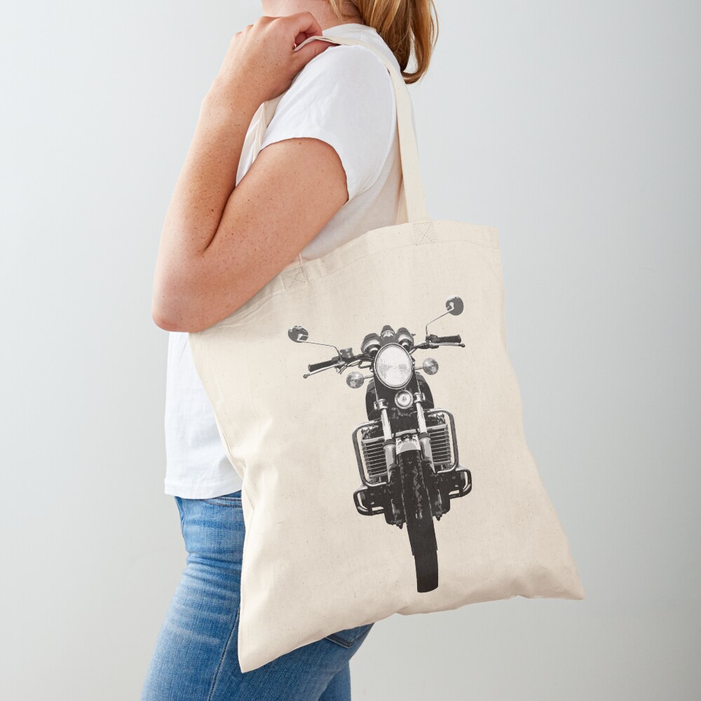Suzuki GT750 Front view Tote Bag