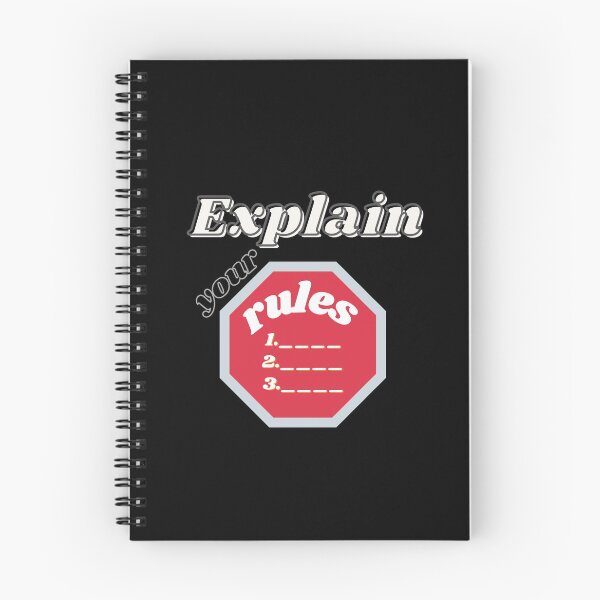 Item preview, Explain your rules designed and sold by JoLiShop.