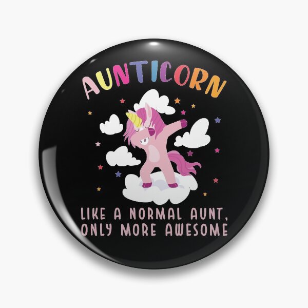 Item preview, Aunticorn unicorn aunt gift dabbing unicorn designed and sold by Lenny Stahl.