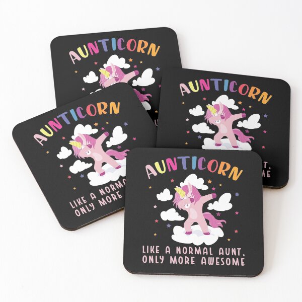Item preview, Aunticorn unicorn aunt gift dabbing unicorn designed and sold by Lenny Stahl.