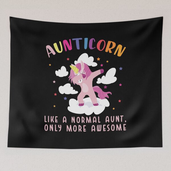 Item preview, Aunticorn unicorn aunt gift dabbing unicorn designed and sold by Lenny Stahl.