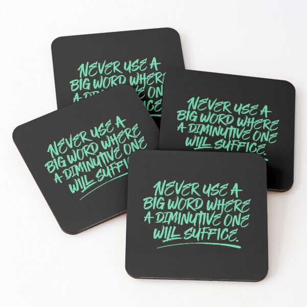 Item preview, Never use a big word where a diminutive one will suffice v.2 designed and sold by x1brett.