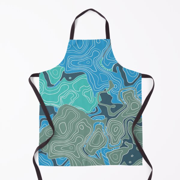 Item preview, Blue Elevation Geology Pattern  designed and sold by ckylin.