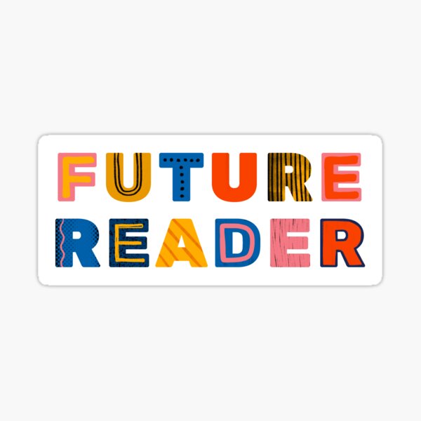 Future Reader Sticker
