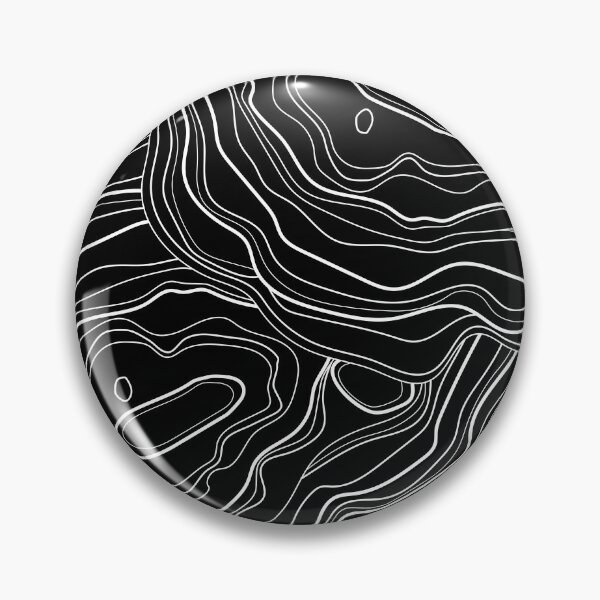 Item preview, Black and White Elevation Geology Pattern  designed and sold by ckylin.