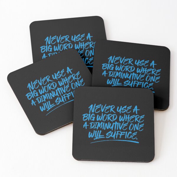 Item preview, Never use a big word where a diminutive one will suffice v.7 designed and sold by x1brett.