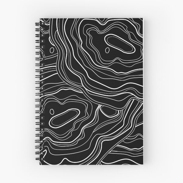 Item preview, Black and White Elevation Geology Pattern  designed and sold by ckylin.