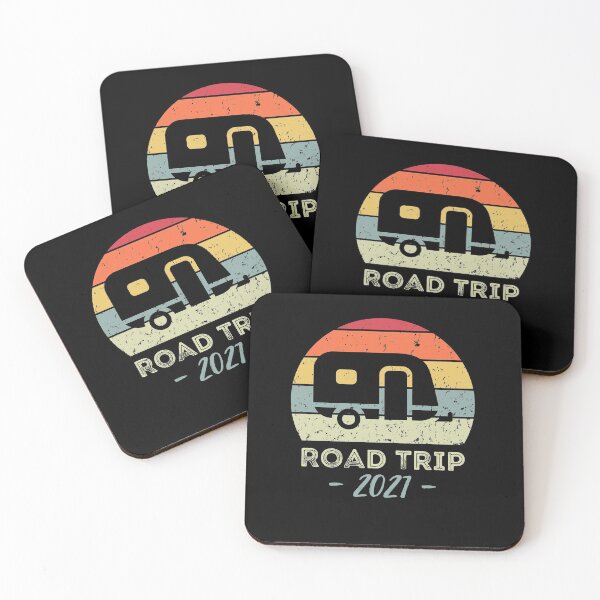 Item preview, Road Trip 2021 - Retro Vintage Sunset designed and sold by anassrida.