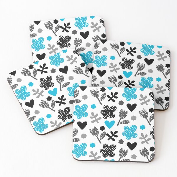 Item preview, Simple flowers pattern designed and sold by Olizabet.