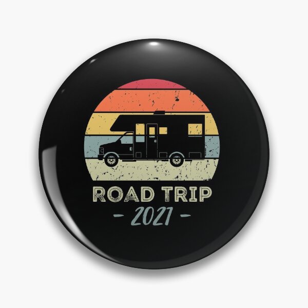 Item preview, Road Trip 2021 - Retro Vintage Sunset designed and sold by anassrida.