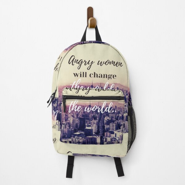 Item preview, Angry women will change the world - women empowerment theme gifts designed and sold by RebelliousRosee.