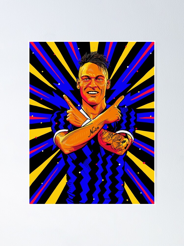 Lautaro Martinez Poster for Sale by Marcelo Mariano Dias