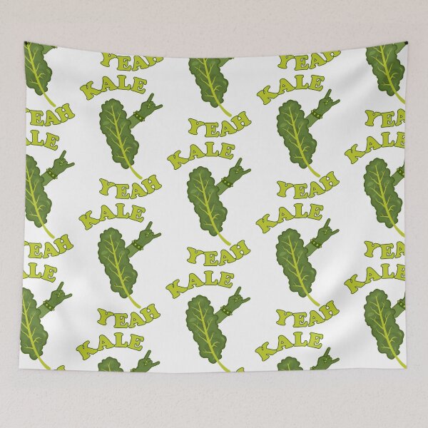 Item preview, Kale Yeah ))(( Vegetable Vegetarian Vegan Kind-a-Style  designed and sold by acquiesce13.