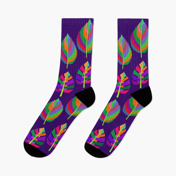 Item preview, colorful leaf patterns 2 designed and sold by ahmadnusyirwan.