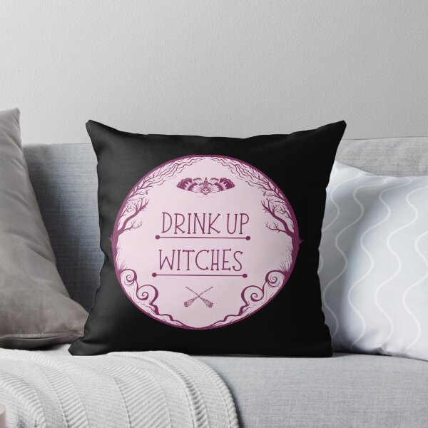 Artikelvorschau, Hexen trinken - Hexe - Wein - Hexe lustig - Halloween - Pink entworfen und verkauft von Live2211.