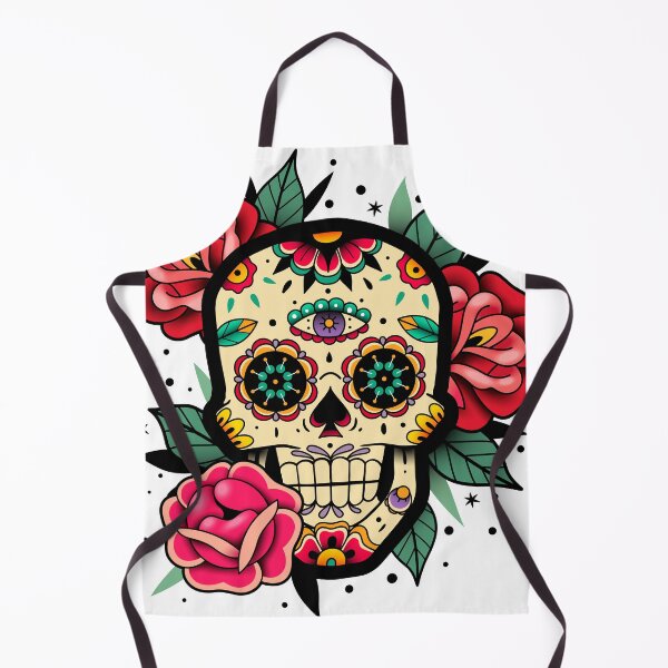 Item preview, Sugar Skull With Roses Art Collection designed and sold by JTS STORE.