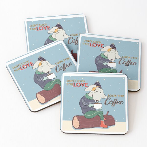Item preview, Don't look for love look for coffee love designed and sold by Cats26 Store .