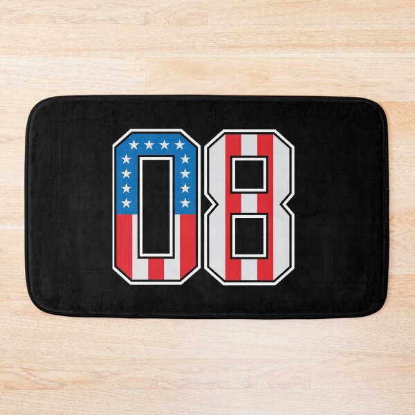 Item preview, Lucky Number 8 American Classy Numbers eight United States Flag designed and sold by Urosek.