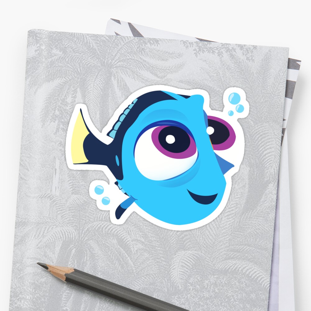 Baby Dory Stickers By Zcrb Redbubble