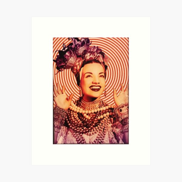 Carmen Miranda  Paint-by-Number Kit for Adults — Elle Crée (she creates)