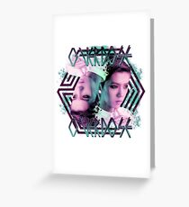 EXO -M Luhan OVERDOSE Grußkarte